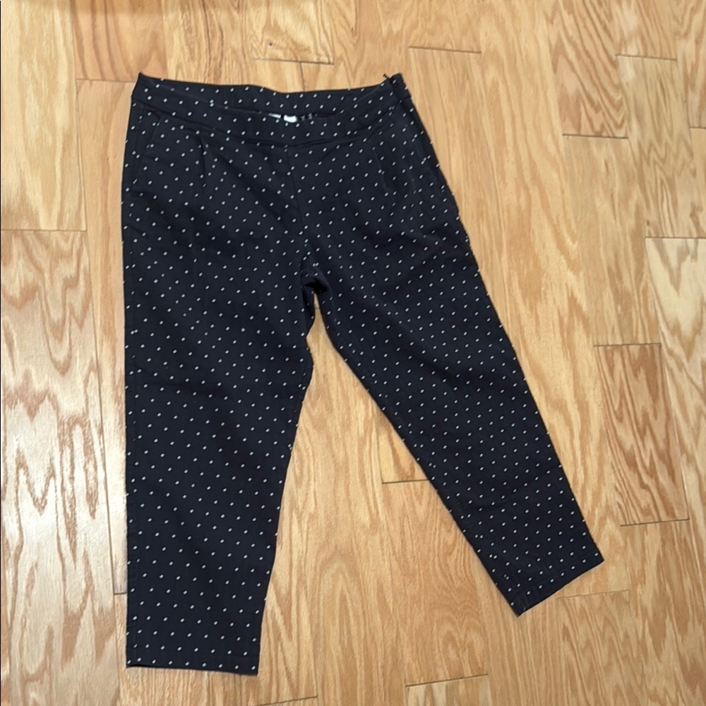 Black Polka Dot Nike Golf Pants